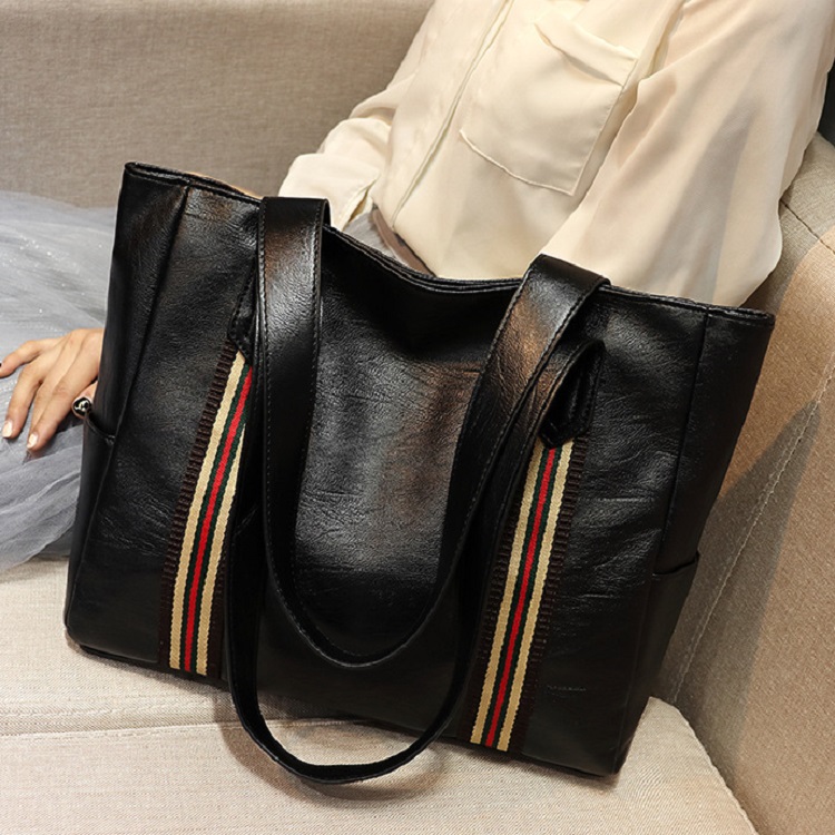 Ladies Designer Handbag Shoulder Tote Zipper PU Leather Satchel Crossbody Bag Newest Bags Women Hand(图1)