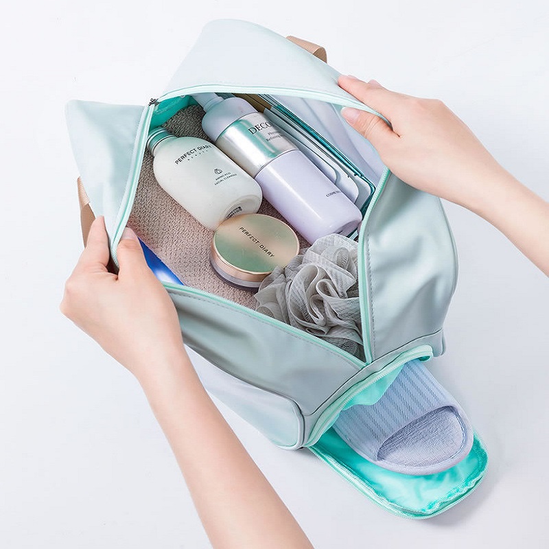 2021 Wholesale Makeup Cute Printed Clear Transparent Portable Travel Zipper pvc Small Cosmetic Bag(图5)