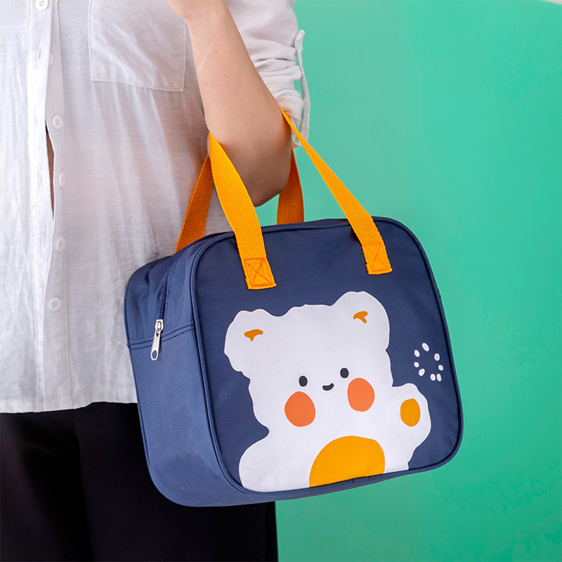 Lunch Bag for Women Insulated Cooler Reusable Lunch Carrying Thermal Box Kids Cartoon Portable Lunch(图3)