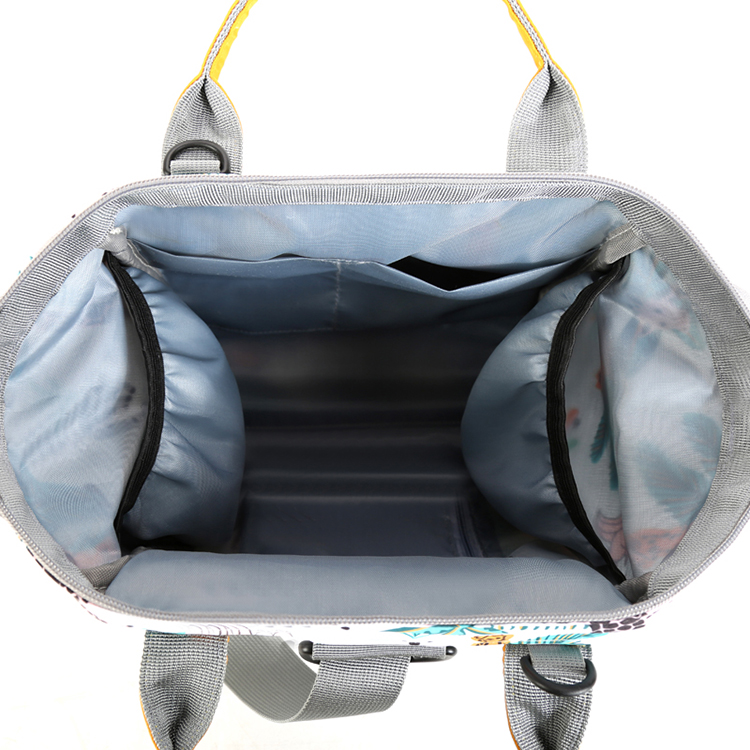 Wholesale Promotion Custom Shoulder Ladies Nylon Baby Diaper Bag Mommy Travel Tote Bag Backpack(图2)