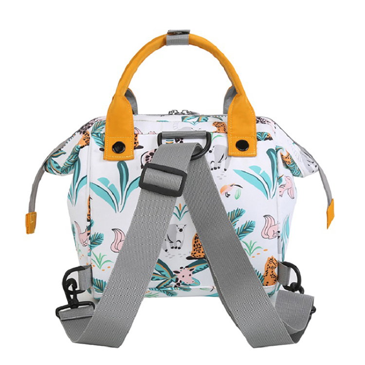 Wholesale Promotion Custom Shoulder Ladies Nylon Baby Diaper Bag Mommy Travel Tote Bag Backpack(图3)