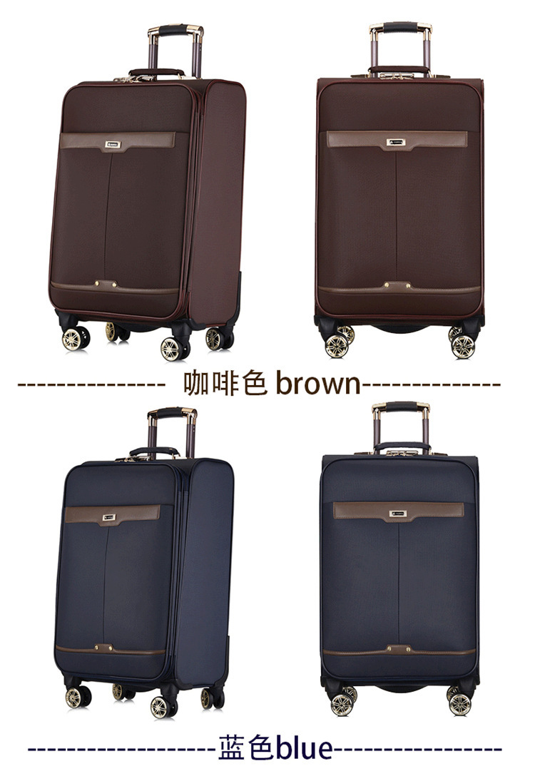 Large Capacity Luggage Traveling Bags with Wheels Trolley Shopping Cart Bag(图6)