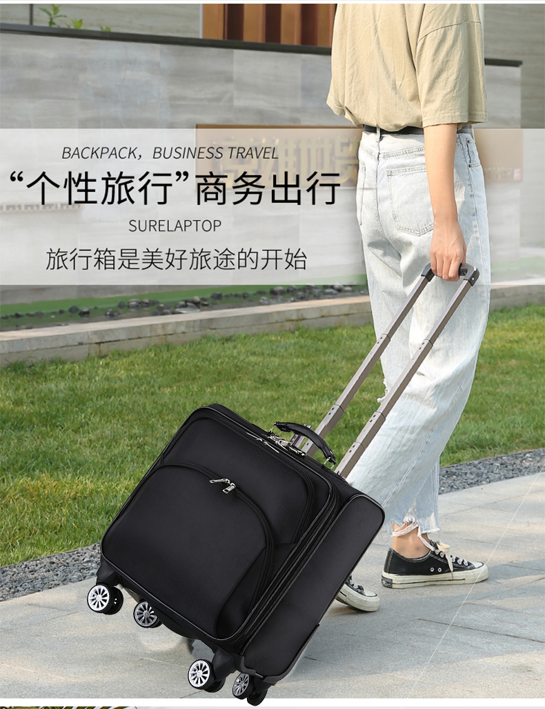 Wholesale Trolley Bags Travel School Trolley Suitcase Luggage With Wheels And Lock Children(图1)