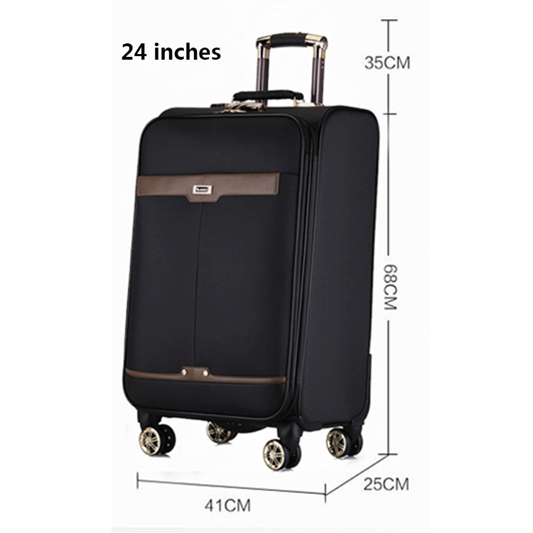 Luxury Travel Custom Suitcases Trolley Luggage Bag 4 Wheels Carry On Trolley Bags(图15)