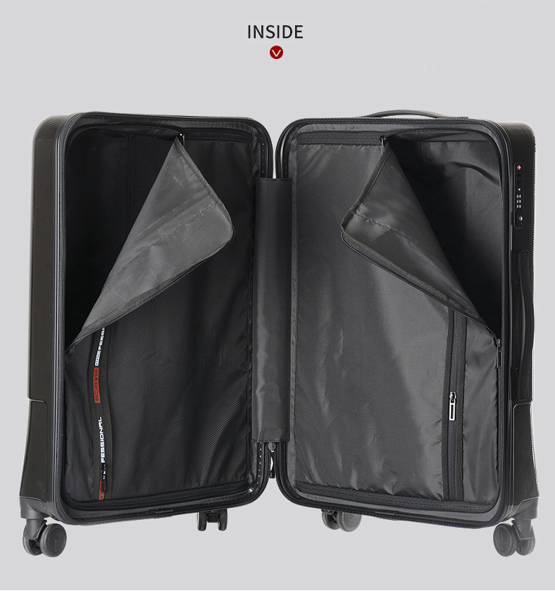 High Quality New Design Luggage Zipper Bags Travel Shopping School Carry On Trolley Bag Suitcase(图13)