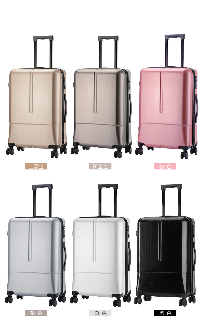 High Quality New Design Luggage Zipper Bags Travel Shopping School Carry On Trolley Bag Suitcase(图14)