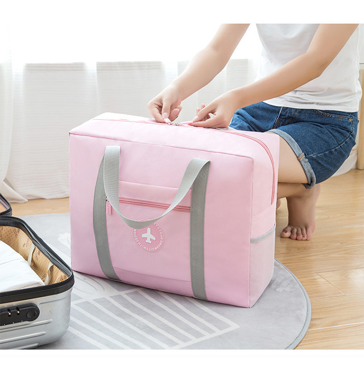 Fashion Folding Travel Bag Nylon High Quality Storage Bag Ladies Hand Luggage New Large Capacity Duf(图1)