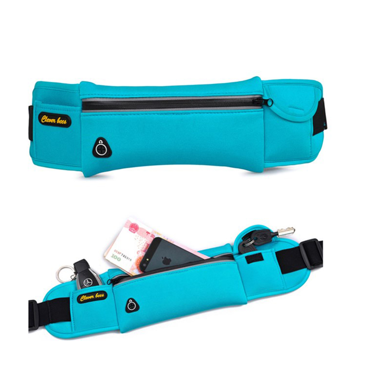 Outdoor Sports Pocket Running Jogging Waist Bag Waterproof Phone Waist Belt Pack Travel Bag(图1)