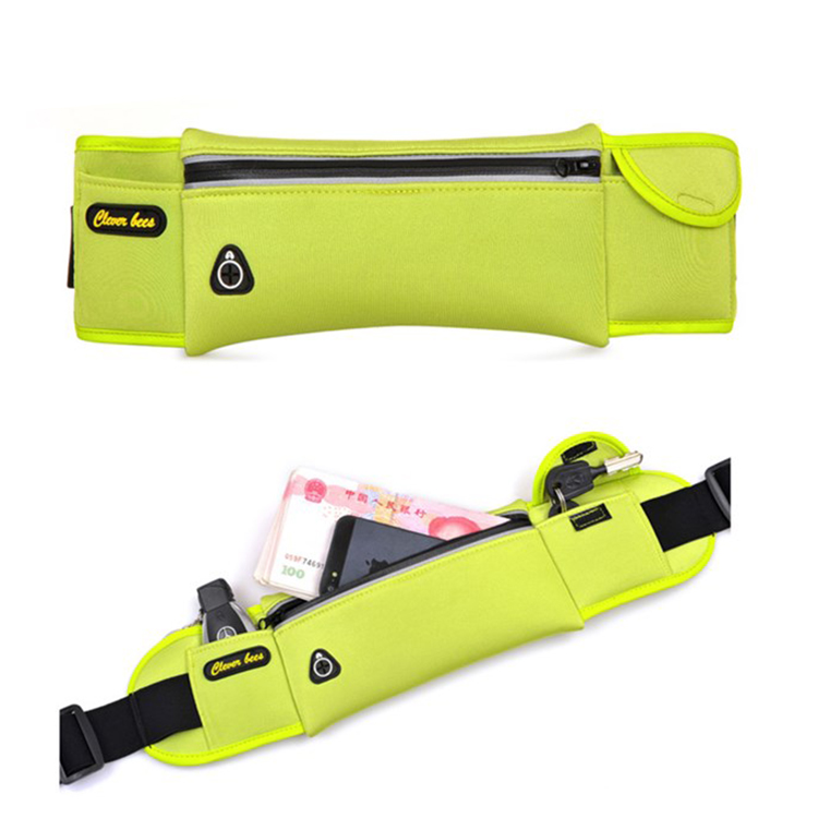 Outdoor Sports Pocket Running Jogging Waist Bag Waterproof Phone Waist Belt Pack Travel Bag(图5)