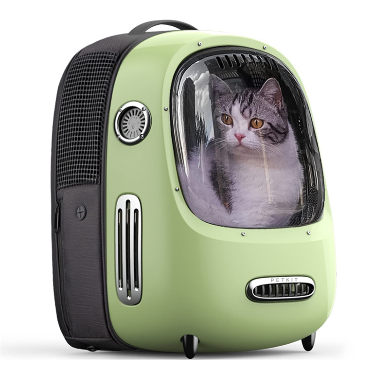 New Cat Backpack, Built-In Usb Interface Fan Ventilation(图1)