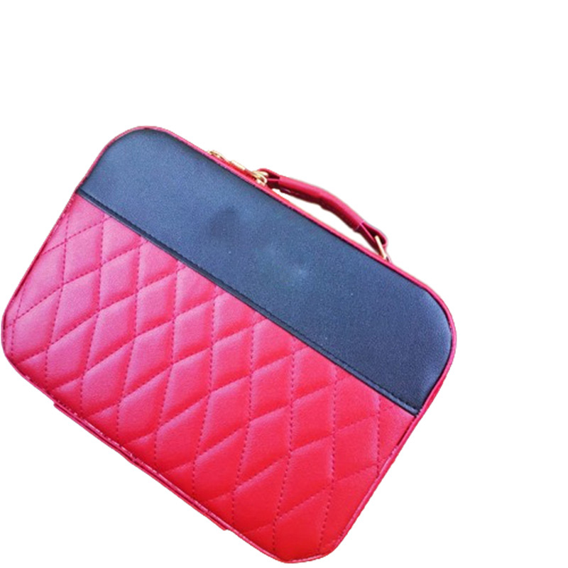 Custom Wholesale Portable Makeup Case With Led Lights Mirror Cosmetic Bags Supplier(图2)