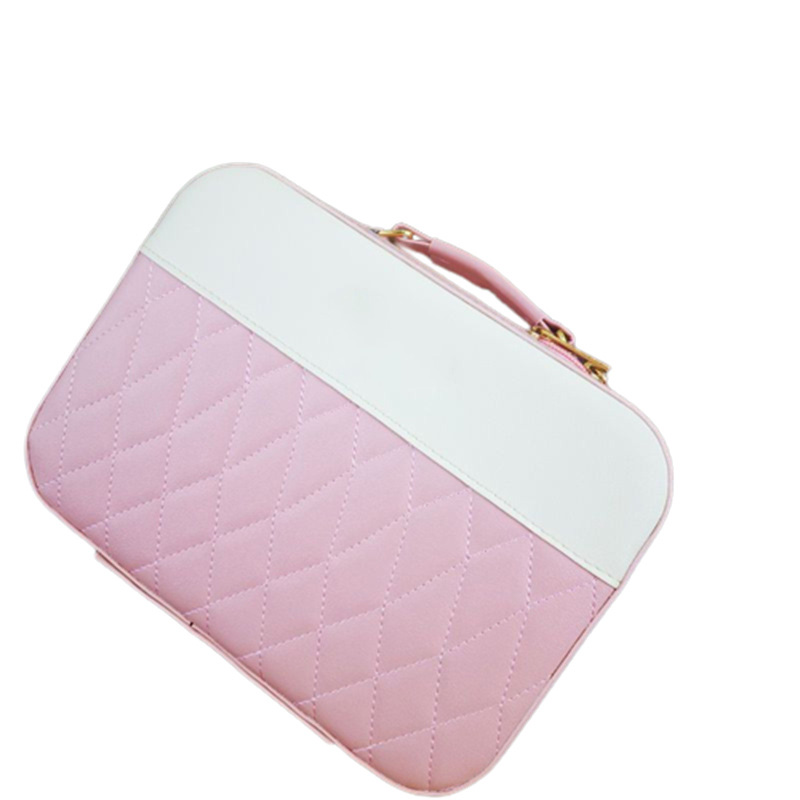 Custom Wholesale Portable Makeup Case With Led Lights Mirror Cosmetic Bags Supplier(图4)